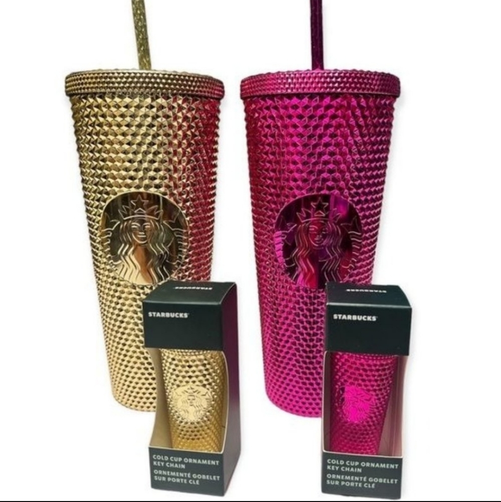 STARBUCKS PINK CUP ONLY AVAILABLE